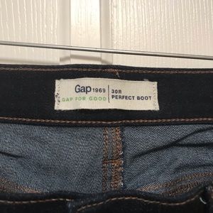 Bootcut jeans dark wash